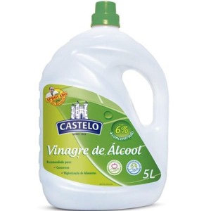 Vinagre alcool 6% castelo 5lt