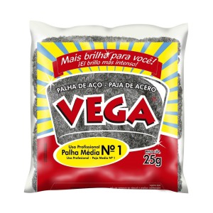 Palha de aço Nº 1 Vega