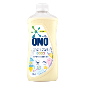 Sabao liq.omo roupas finas 900ml