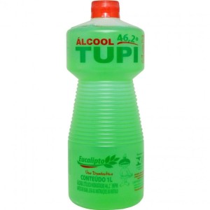 alcool 46° tupi 1lt eucalipto