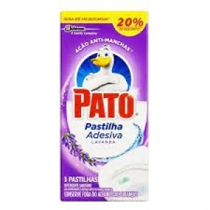 Pastilha adesiva pato lavanda c/3
