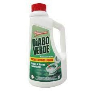 Desentup. diabo verde liq.1l