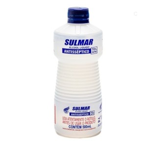 Alcool 70° liquido sulmar 1lt