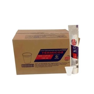 Copo isopor 120ml ultra c/1000