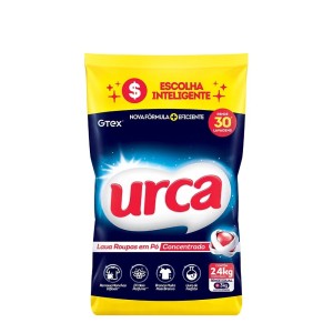 Sabao po urca concentrado 2,4kg