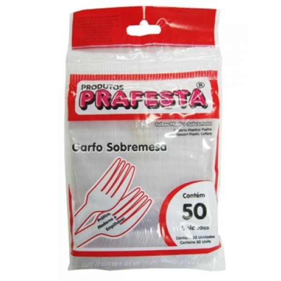 GARFO SOBREMESA CRISTAL  PRAFESTA C/50