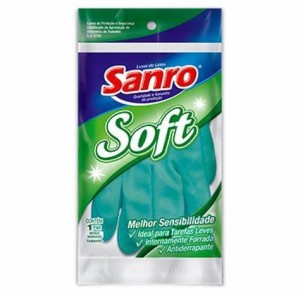 Luva sanro soft g