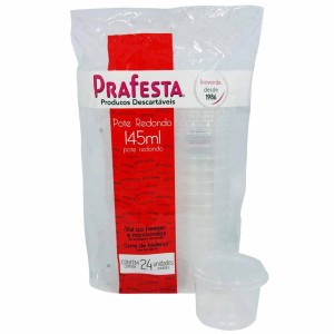 Pote red 145ml c/tp prafesta c/24