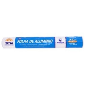 Papel aluminio wyda 30x7,5m