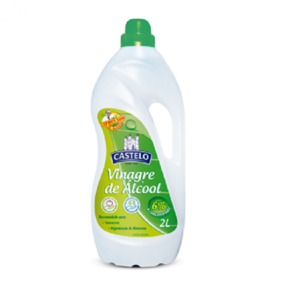 Vinagre alcool 6% castelo 2l
